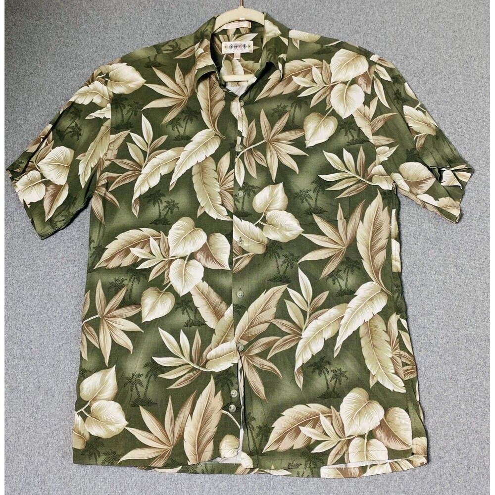 campia moda hawaiian shirt Size M
